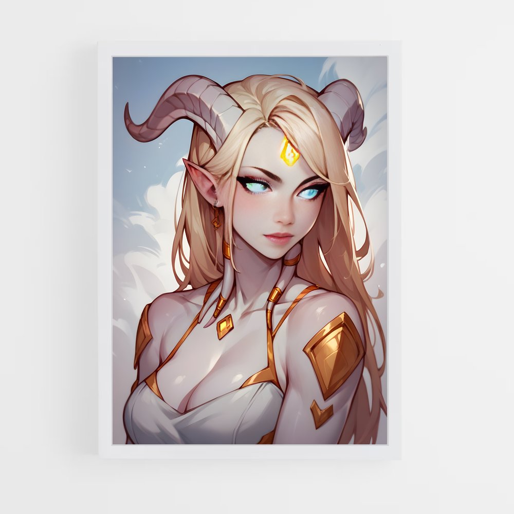 Poster L'Élue des Ombres – affiche World of Warcraft (vue 3)